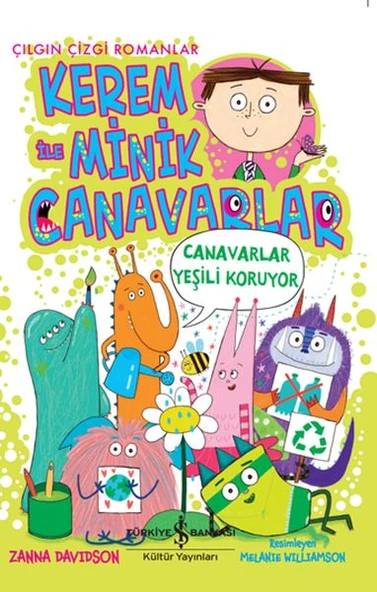 Kerem İle Minik Canavarlar - Canavarlar Yeşili Koruyor ürün görseli 1