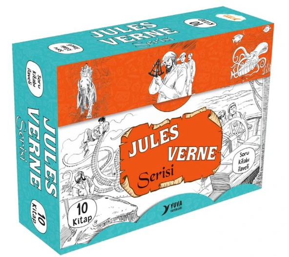 Jules Verne Serisi 4. Sınıf  (10 Kitaplık Set) ürün görseli