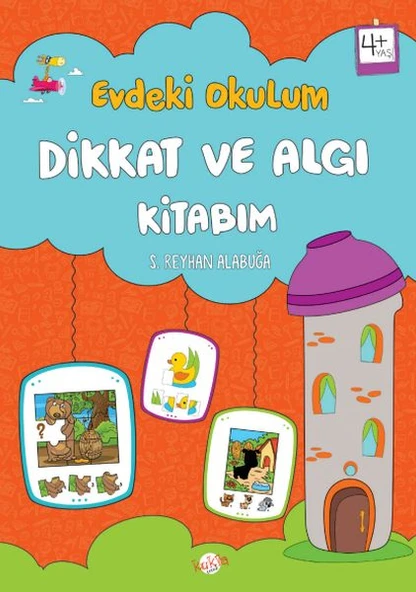 Evdeki Okulum Dikkat ve Algı Kitabım 4+Yaş ürün görseli 1