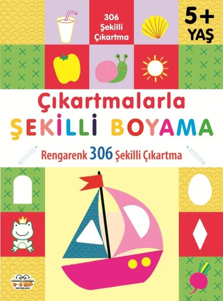 Çıkartmalarla Şekilli Boyama 5 Yaş Üstü ürün görseli