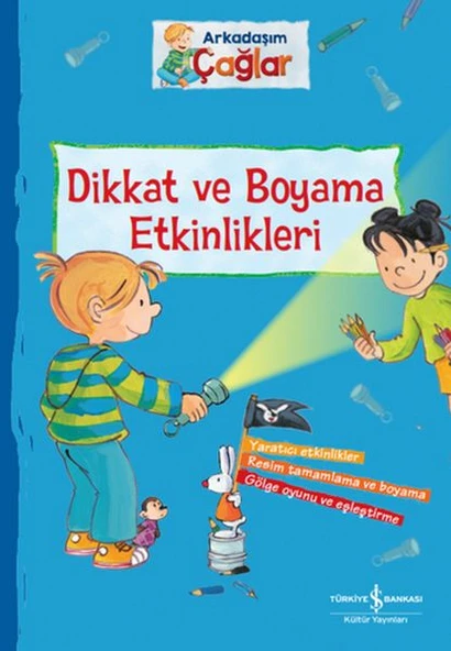 Dikkat ve Boyama Etkinlikleri - Arkadaşım Çağlar ürün görseli