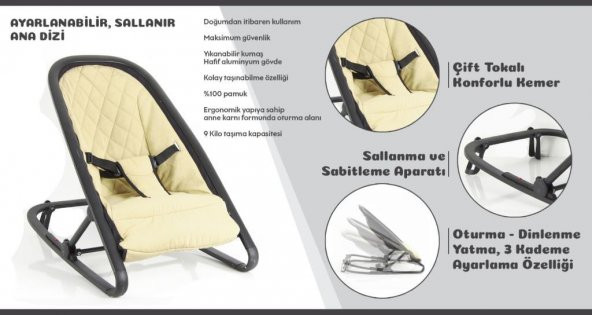 BabyDoor Tiny Ana Kucağı Anadizi Ev Tipi Anakucağı - 2