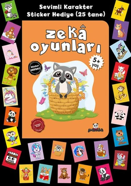 Stickerlı 5+ Yaş Zekâ Oyunları ürün görseli