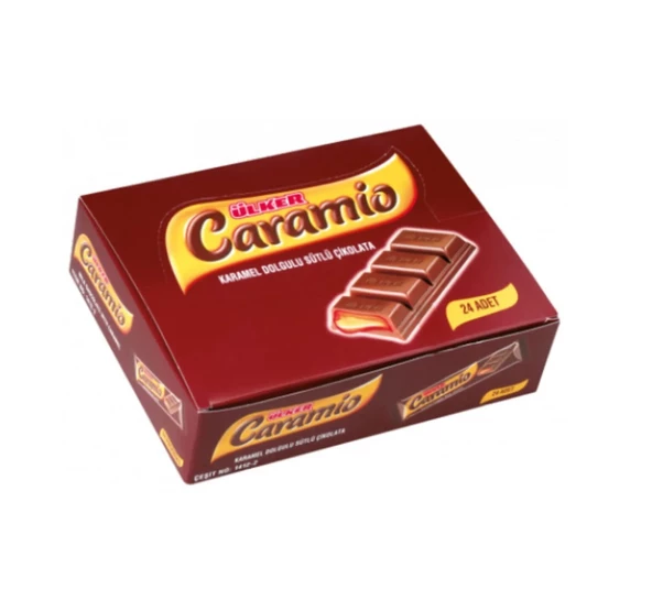 Ülker Caramio Karamel Çikolata 32g 24 adet