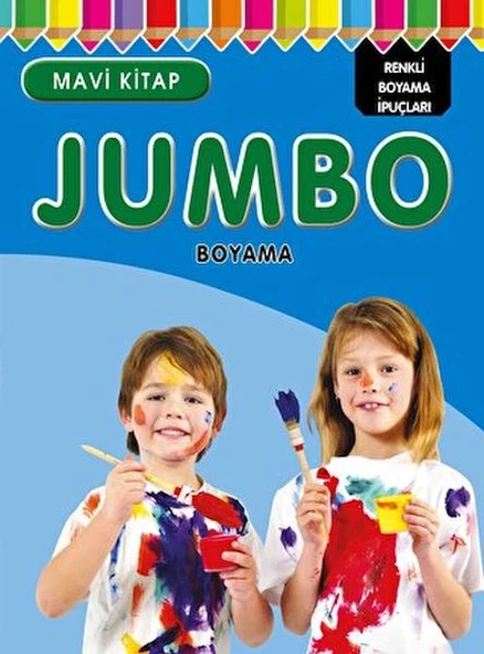 Jumbo Boyama  Mavi Kitap ürün görseli