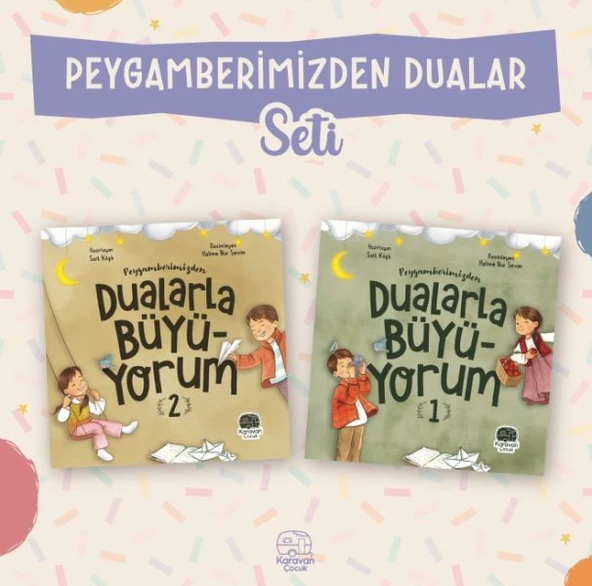 Peygamberimizden Dualar Seti (2 Kitap) ürün görseli 1