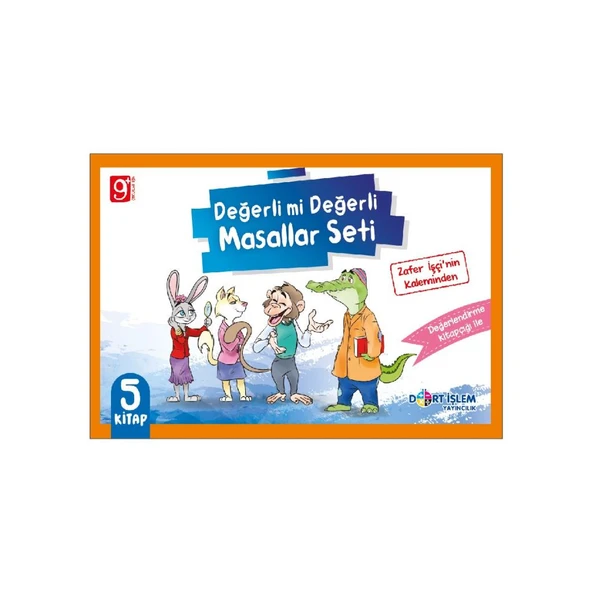 Dört Işlem Yayıncılık - Değerli Mi Değerli Masallar Seti - Zafer Işçi