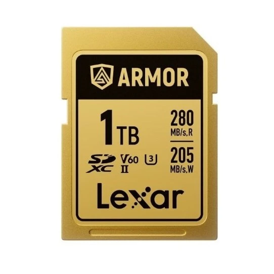 LEXAR 1TB LSDAMGL001T-RNNNG PRO ARMOR GOLD 280MBS READ / 210MBS WRİTE SD KART - 1