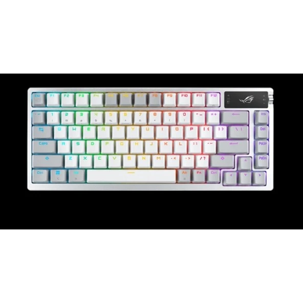 ASUS ROG AZOTH M701 BEYAZ OYUNCU KLAVYESİ - 1