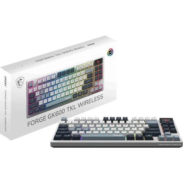 MSI FORGE GK600 TKL MEKANİK GAMING KLAVYE ürün görseli