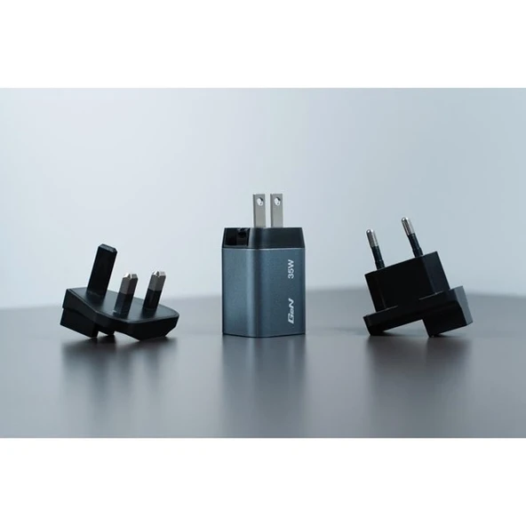 VERBATIM GNC-35 32200 35W 2-Bağlantı Noktalı GaN Duvar Şarj Cihazı - Resim 4