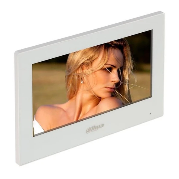 DAHUA VTH2622G-W 7" İç Mekan Monitörü 2 Telli Dokunmatik Ekran KUTU AÇIK(Outlet) - 2