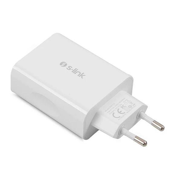 S-link Swapp SW-C8 5V 5.6A 4*USB Smart Port 2.4A Ev Şarj Adaptör - Resim 2