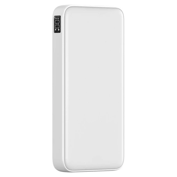 POWERBOOST PRIME 130W 10000mAh 22.5W Dahili Kablolu LCD Beyaz Taşınabilir Şarj Cihazı Powerbank - 1