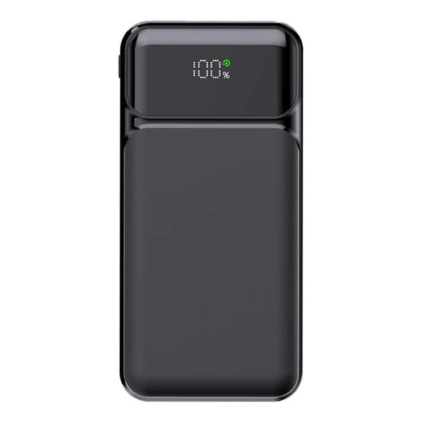 POWERBOOST NIGHT 105B 10000mAh 22.5W LCD Siyah Taşınabilir Şarj Cihazı Powerbank - 6