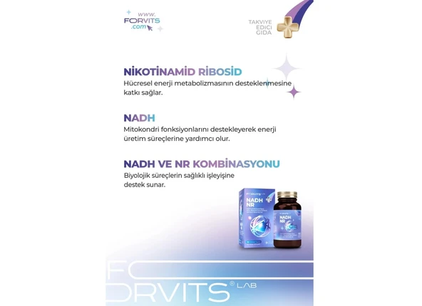 Forvits Lab NADH NR 30 Kapsul - 2