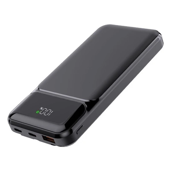 POWERBOOST NIGHT 105B 10000mAh 22.5W LCD Siyah Taşınabilir Şarj Cihazı Powerbank - 2