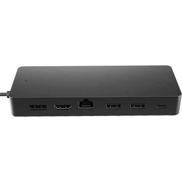 HP 50H55AA 7port Type-C,Ethernet,HDMI,DP,USB Gümüş Multiport Adapter - Resim 4