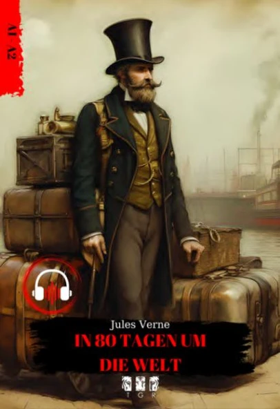In 80 Tagen Um Dıe Welt (Almanca) ürün görseli