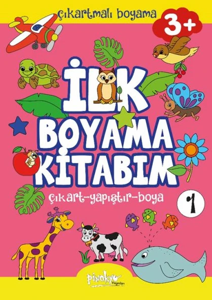Çıkartmalı İlk Boyama Kitabım 3+ Yaş-1 ürün görseli