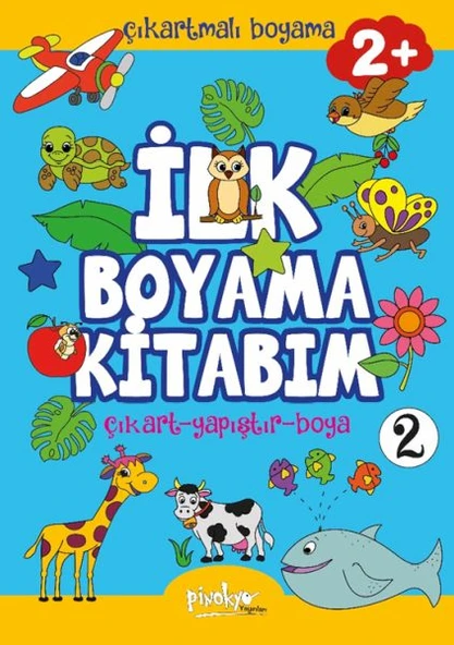 Çıkartmalı İlk Boyama Kitabım 2+ Yaş-2 ürün görseli