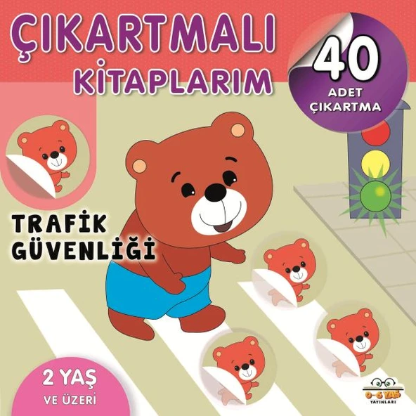 Çıkartmalı Kitaplarım-Trafik Güvenliği ürün görseli 1