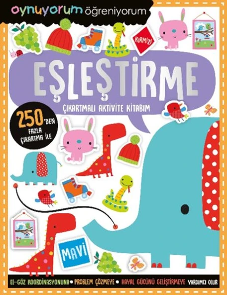 Oynuyorum Öğreniyorum - Eşleştirme Çıkartmalı Aktivite Kitabım ürün görseli