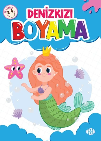 Sevimli Denizkızı Boyama ürün görseli