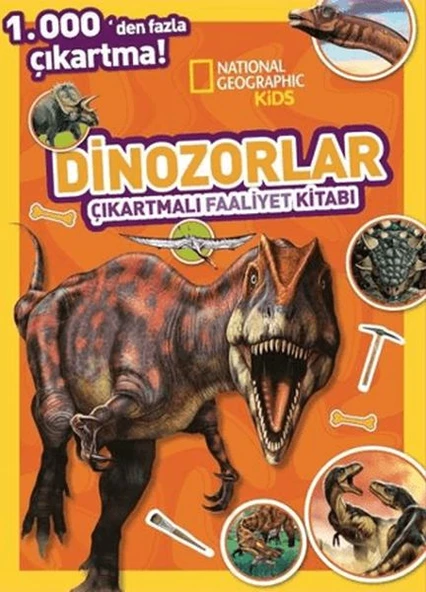 National Geographic Kids Dinozorlar Çıkartmalı Faaliyet Kitabı ürün görseli