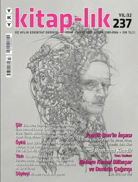 Kitap-lık Sayı 237 - İki Aylık Edebiyat Dergisi (Ocak-Mart 2025) ürün görseli