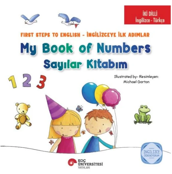 İki Dilli : İngilizce-Türkçe My Book Of Numbers / Sayılar Kitabım ürün görseli