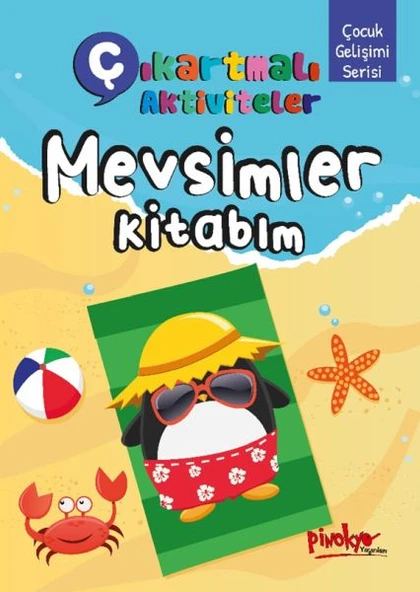 Çıkartmalı Aktiviteler Mevsimler Kitabım ürün görseli