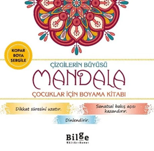 Çizgilerin Büyüsü-Mandala - 1