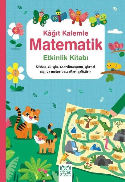 Kağıt Kalemle Matematik Etkinlik Kitabı ürün görseli