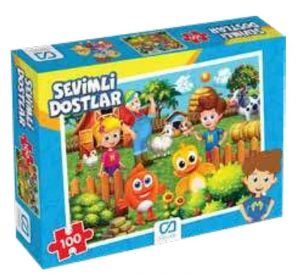 Sevimli Dostlar Puzzle 100 - 1
