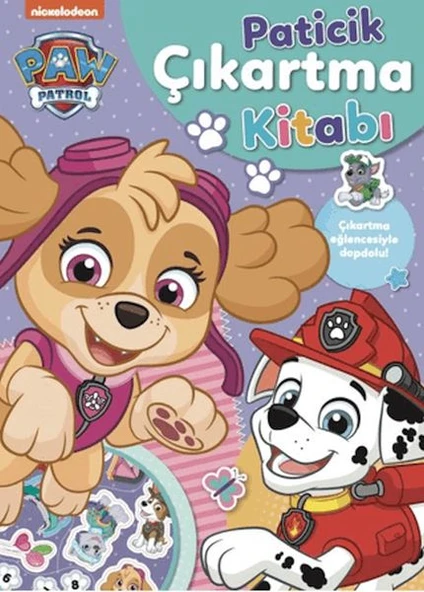 Paw Patrol - Paticik Çıkartma Kitabı ürün görseli