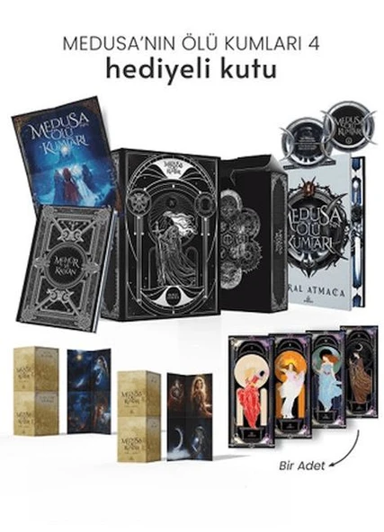 Medusa'nın Ölü Kumları 4 - Hediyeli Tekli Kutu (Yan Boyamalı) (Ciltli) ürün görseli