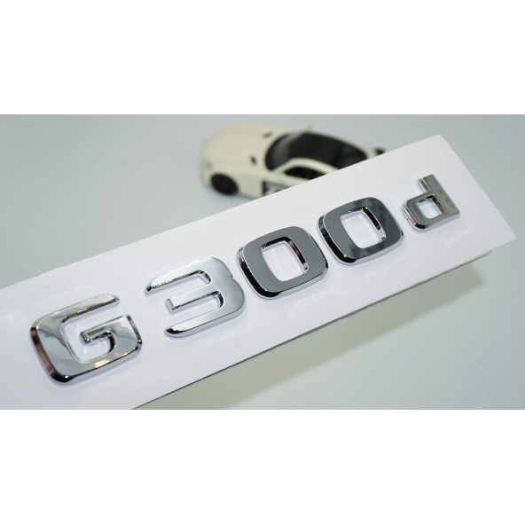 DK Tuning G300d Bagaj Krom ABS 3M 3D Yazı Logo Benz İle Uyumlu