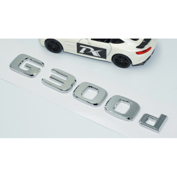 DK Tuning G300d Bagaj Krom ABS 3M 3D Yazı Logo Benz İle Uyumlu - Resim 3