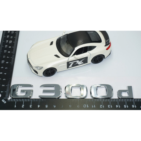 DK Tuning G300d Bagaj Krom ABS 3M 3D Yazı Logo Benz İle Uyumlu - Resim 4