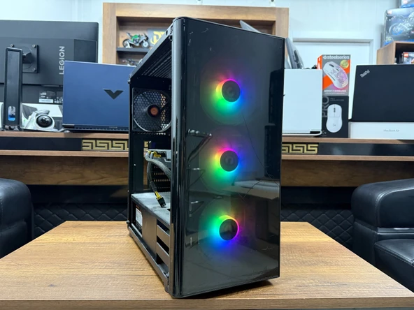 Thermaltake Kasa AMD Ryzen 5 3500X 16GB RAM 240GB SSD+1TB HDD GTX1660 Super Gaming PC (İKİNCİ EL) - 4