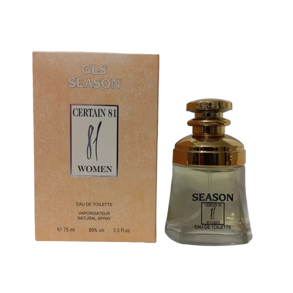 GLS Season Certain 81 Kadın Parfüm Edt 75 Ml - 1
