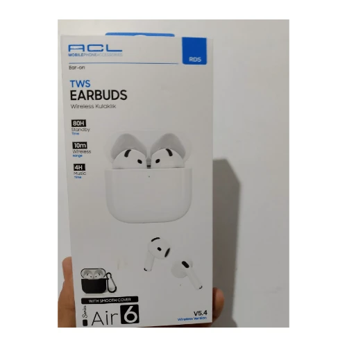 Acl Rd5 v5.4 Air 6 80 saat Bluetooth 10 m wireless kulaklık ürün görseli 1