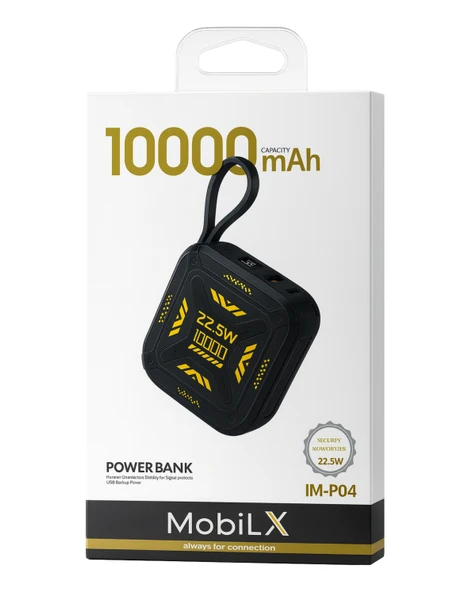 Mobilx 10000 mAh 22.5W Hızlı Şarj Powerbank - 1