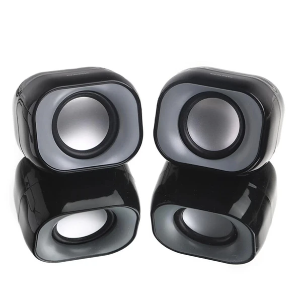 Dark SP2111 1+1 6W RMS Stereo Mini Taşınabilir Multimedya Siyah Hoparlör