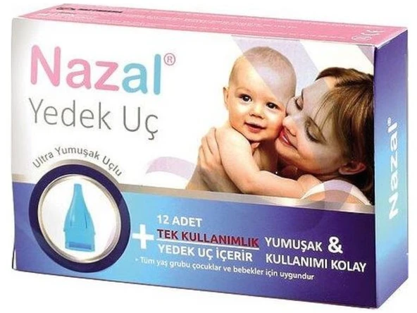 NAZAL ASPİRATÖR UCU 12 ADET - 1