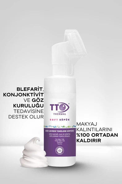 Tto Soft Göz Temizleme Köpüğü 150ml - Resim 4