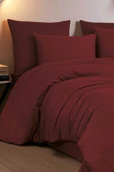 Cottonest SATEN NEVRESİM TAKIMI ÇİFT KİŞİLİK 200 X 220 PAMUKLU - 1