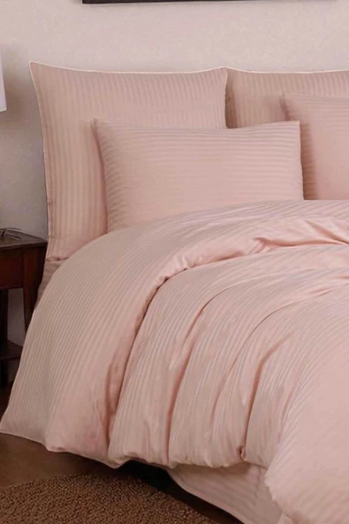 Cottonest SATEN NEVRESİM TAKIMI ÇİFT KİŞİLİK 200 X 220 PAMUKLU - 1