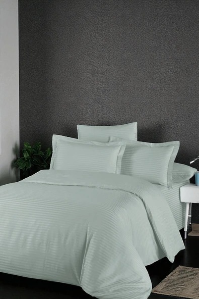 Cottonest SATEN NEVRESİM TAKIMI ÇİFT KİŞİLİK 200 X 220 PAMUKLU - 1